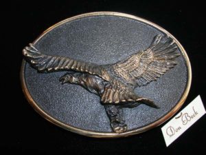 American Bald Eagle - Bronze Sculpture