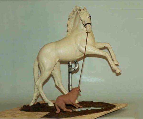 Equine Bronze sculpture