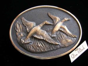 Mallard Ducks - Bronze Sculpture